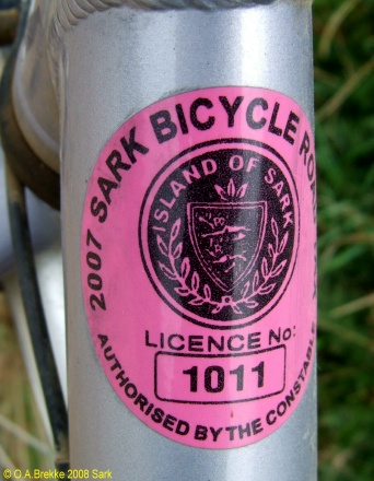2007 Sark bicycle road tax 1011.jpg (77 kB)