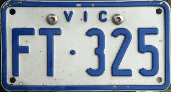 personalised motorcycle plates vic
