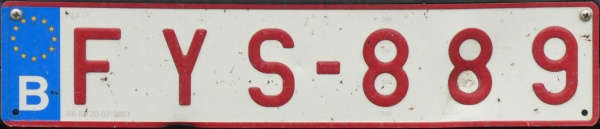 Belgium former normal series front plate with euroband close-up FYS-889.jpg (64 kB)
