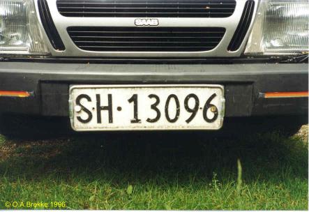 Switzerland normal series former style front plate SH·13096.jpg (28 kB)