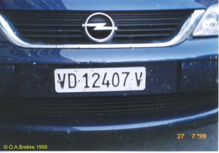 Switzerland former rental car series front plate VD·12407·V.jpg (20 kB)