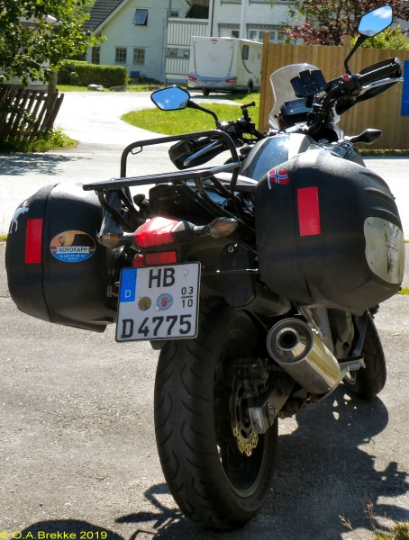 Germany seasonal motorcycle plate HB D 4775.jpg (171 kB)