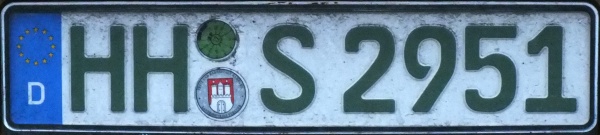 Germany road tax free series close-up HH S 2951.jpg (45 kB)