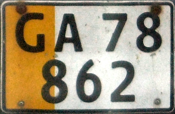 Denmark former private goods vehicle series close-up GA 78862.jpg (97 kB)