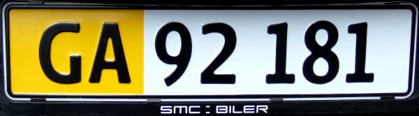 Denmark former private goods vehicle series close-up GA 92181.jpg (46 kB)