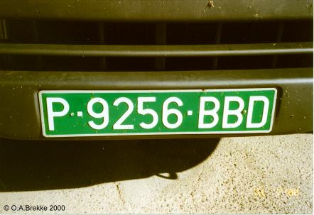 Spain provisional series P-9256-BBD.jpg (25 kB)