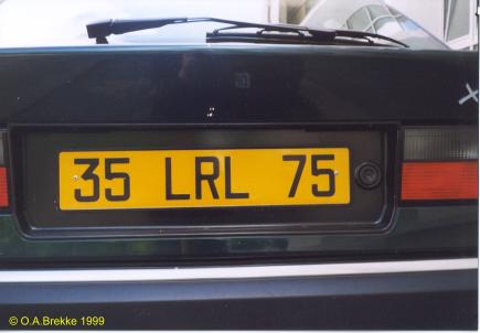 France former normal series rear plate 35 LRL 75.jpg (18 kB)