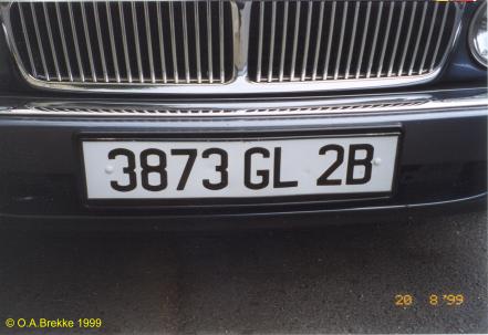 France former normal series Corse front plate 3873 GL 2B.jpg (24 kB)