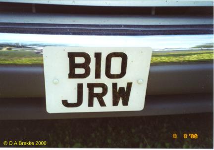 Great Britain former personalised series front plate B10 JRW.jpg (19 kB)