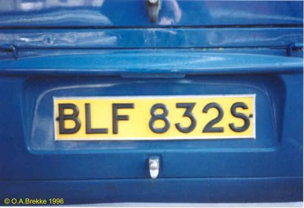 Great Britain former normal series rear plate BLF 832S.jpg (20 kB)