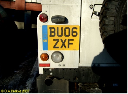 Great Britain normal series rear plate former style BU06 ZXF.jpg (49 kB)