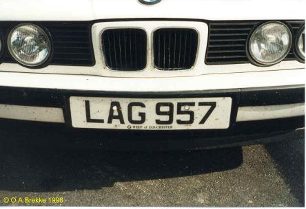 Great Britain former normal series remade as cherished number LAG 957.jpg (24 kB)