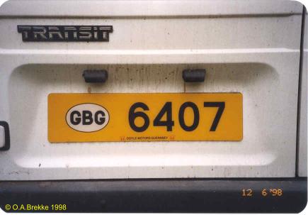 Guernsey normal series rear plate 6407.jpg (19 kB)