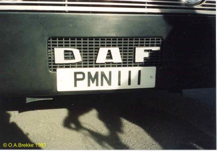 Isle of Man former normal series front plate reissued PMN 111.jpg (21 kB)