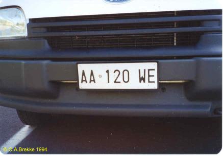 Italy normal series former style front plate AA 120 WE.jpg (16 kB)