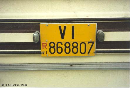 Italy former trailer repeater plate VI 868807.jpg (21 kB)