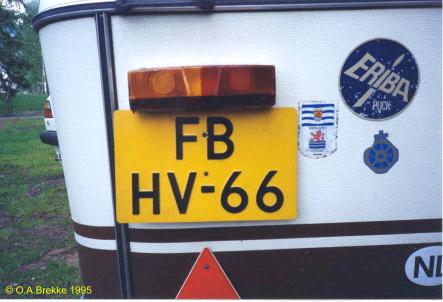TGT-44-H, Dulevo , License plate of the Netherlands