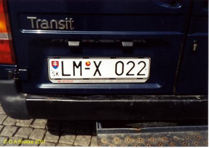 Slovakia former official series LM-X 022.jpg (19 kB)
