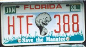 USA Florida Save the Manatee optional passenger series former style close-up HTF 388.jpg (11 kB)