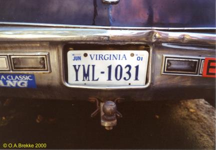 USA Virginia normal series former style YML-1031.jpg (21 kB)