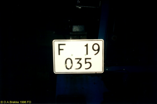 Faroe Islands former heavy commercial series F 19035.jpg (28 kB)
