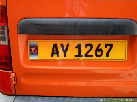 Alderney normal series rear plate AY 1267.jpg (54 kB)