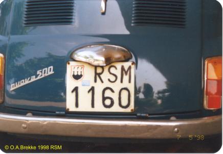 San Marino former normal series RSM 1160.jpg (19 kB)
