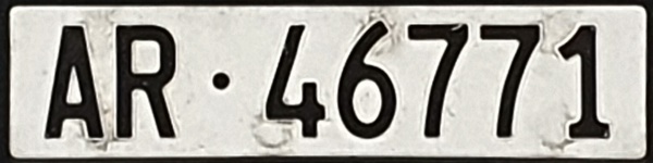 Switzerland normal series front plate close-up AR·46771.jpg (37 kB)