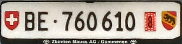 Switzerland temporary series rear plate close-up BE·760610.jpg (38 kB)