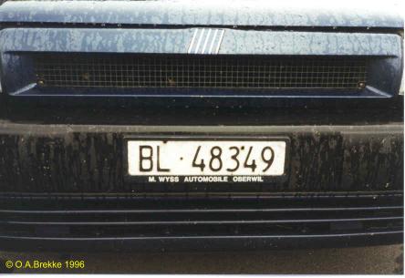 Switzerland normal series front plate BL·48349.jpg (24 kB)