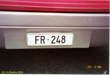 Swizerland normal series front plate FR·248.jpg (19 kB)