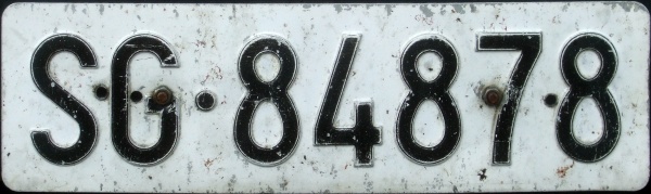 Switzerland normal series former style front plate close-up SG·84878.jpg (61 kB)