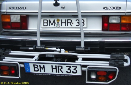Germany normal series bicycle rack plate BM HR 33.jpg (62 kB)