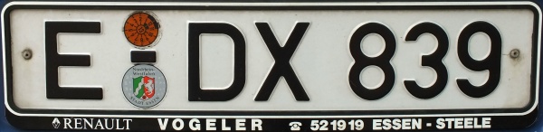 Germany normal series former style close-up E-DX 839.jpg (46 kB)