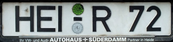 Germany normal series former style close-up HEI-R 72.jpg (42 kB)
