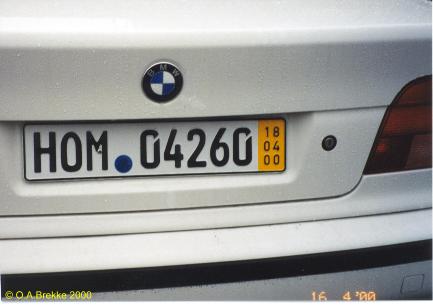 Germany provisional series HOM 04260.jpg (18 kB)