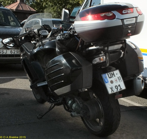 Germany seasonal motorcycle plate UM X 91.jpg (140 kB)