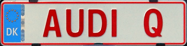 Denmark repeater plate close-up AUDI Q.jpg (62 kB)