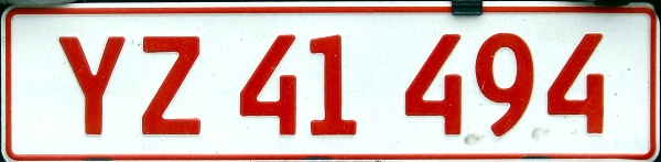 Denmark repeater plate close-up YZ 41494.jpg (48 kB)