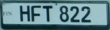 Finland unofficial replacement plate close-up HFT 822.jpg (17 kB)