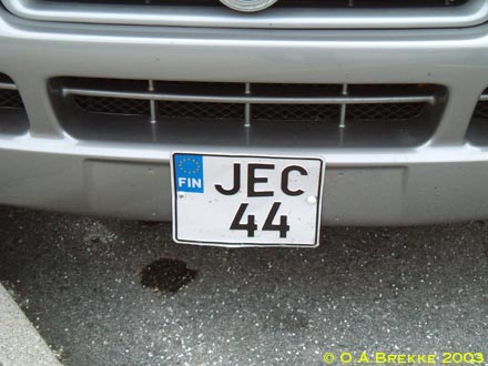 Finland former square plate series JEC 44.jpg (31 kB)