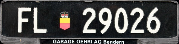 Liechtenstein normal series rear plate FL 29026.jpg (59 kB)