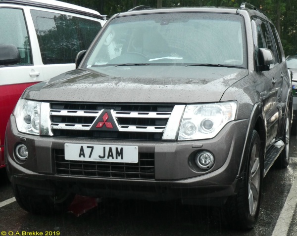 Great Britain former personalised series front plate A7 JAM.jpg (146 kB)