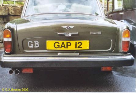Great Britain former normal series remade as cherished number GAP 12.jpg (25 kB)