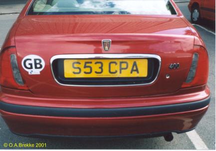 Great Britain former normal series rear plate S53 CPA.jpg (22 kB)