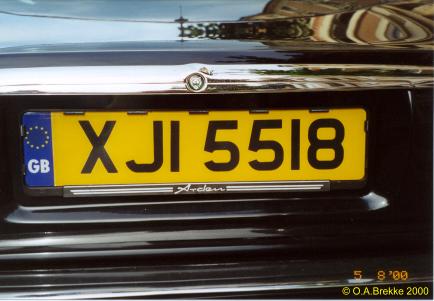 Northern Ireland normal series rear plate former style XJI 5518.jpg (25 kB)