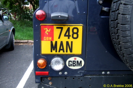 Isle of Man former normal series rear plate reissued 748 MAN.jpg (76 kB)