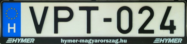 Hungary personalised plate within the former normal series close-up VPT-024.jpg (66 kB)