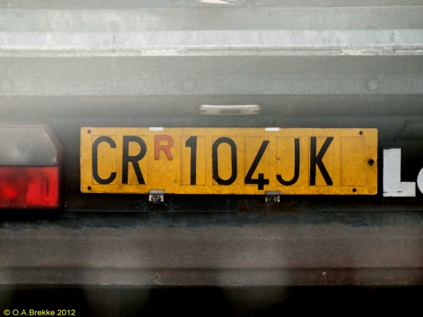 Italy former trailer repeater plate CR R 104 JK.jpg (91 kB)