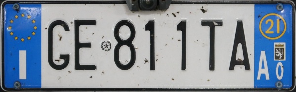 Italy normal series front plate GE 811 TA.jpg (62 kB)